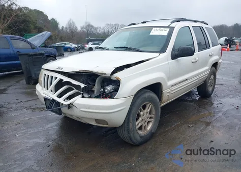 2000 Jeep Grand Cherokee Limited из США, поврежденный, VIN 1J4G258S6YC141395